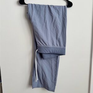 FIGS Vapor Blue Scrub Pants Women’s Tall L | Medical Uniform Straight Leg